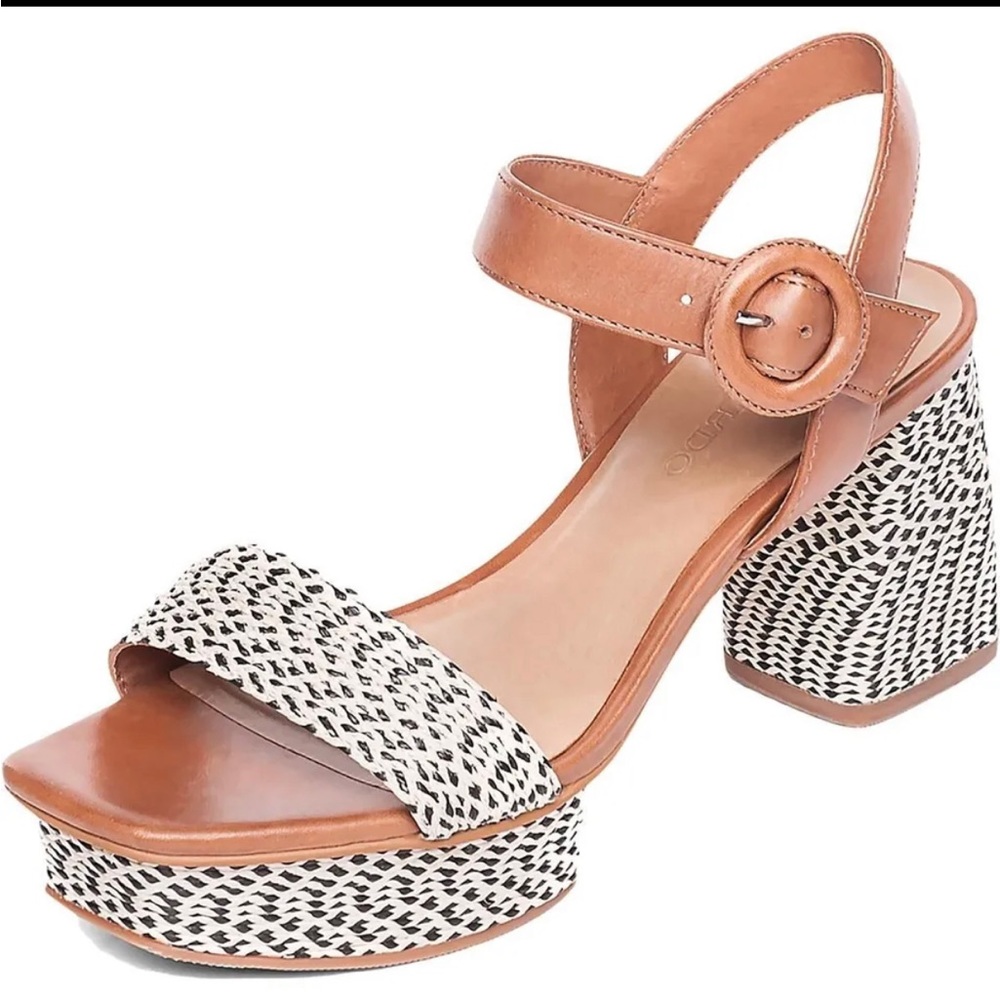 Bernardo Reagan Heeled Sandal Natural 9M